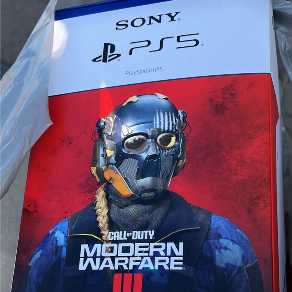 Brand new, unoepened pS5 MWIII